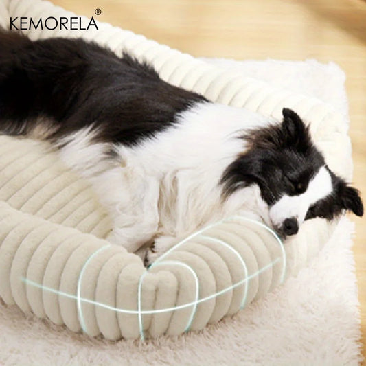 KILUKIN Orthopedic Plush Dog Bed