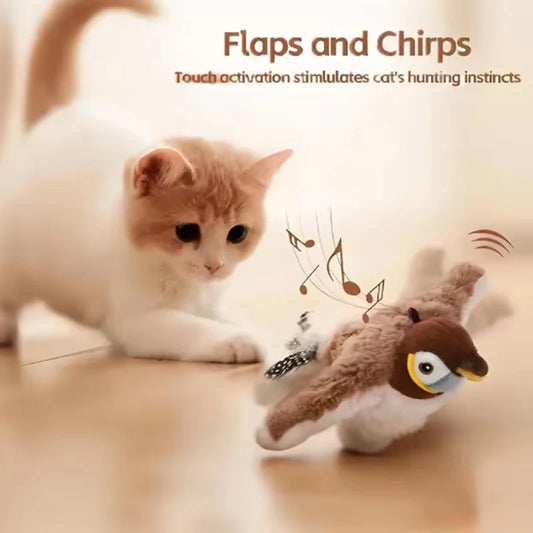 KILUKIN Interactive Chirping Bird Toy