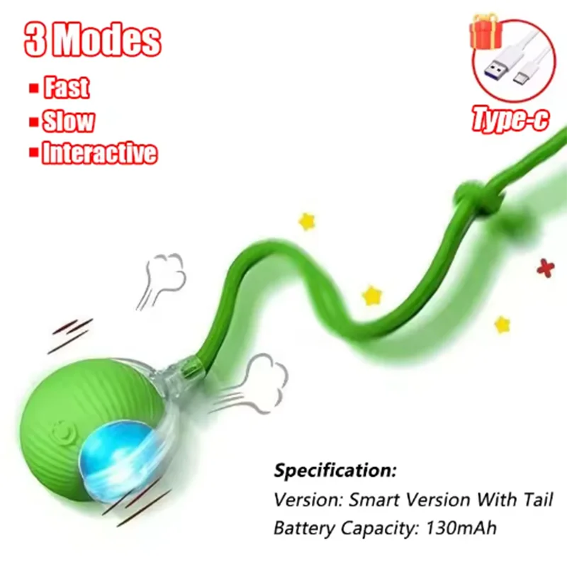 KILUKIN Automatic Interactive Cat Toy