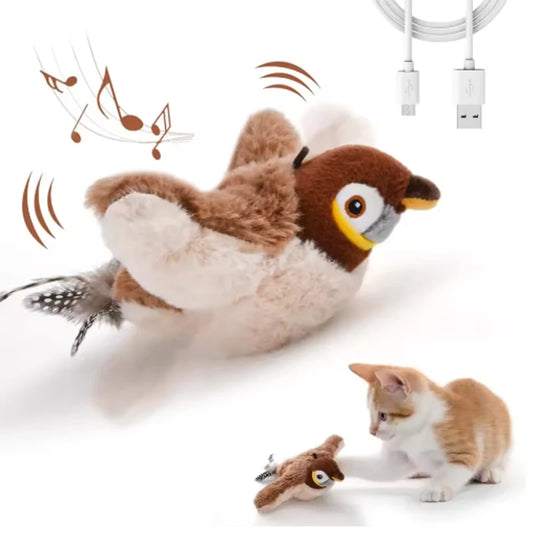KILUKIN Interactive Chirping Bird Toy