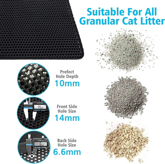 KILUKIN Premium Cat Litter Mat