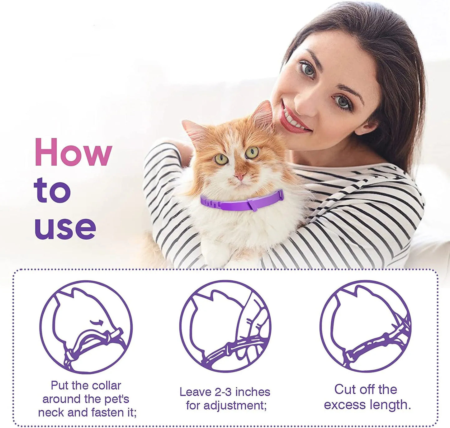 KILUKIN Calming Pheromone Collar for Cats