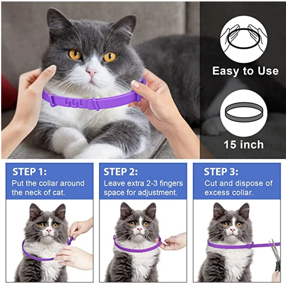 KILUKIN Calming Pheromone Collar for Cats