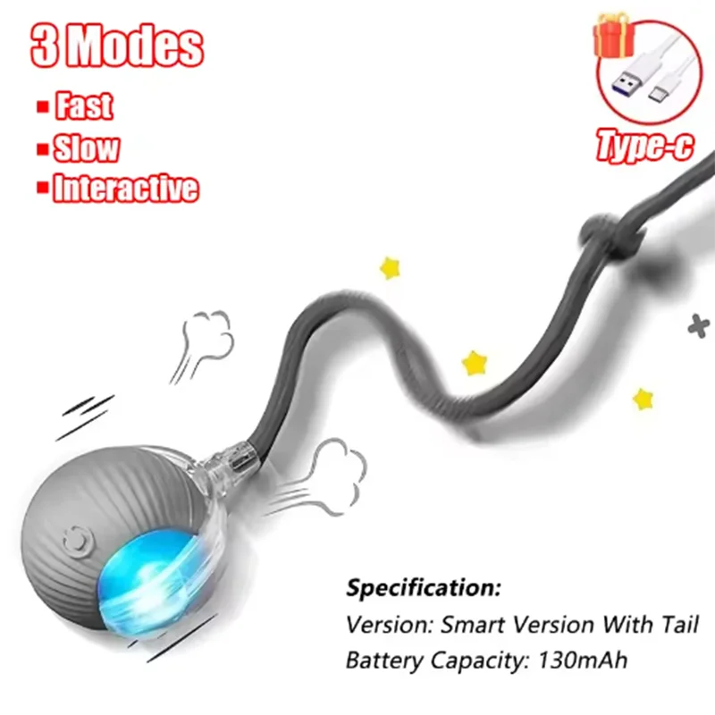 KILUKIN Automatic Interactive Cat Toy