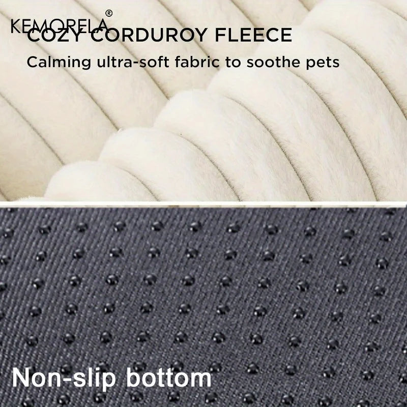 KILUKIN Orthopedic Plush Dog Bed