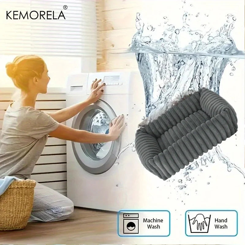 KILUKIN Orthopedic Plush Dog Bed